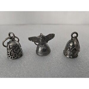 Motorcycle Guardian Ride Bell Riders Gremlin Lot Of 3 Eagle